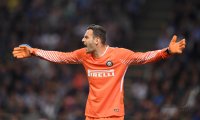 FUSSBALL SERIE A 2017/2018: Torwart Samir Handanovic (Inter Mailand)