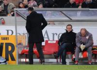 Fussball 1. Bundesliga : Trainer BABBEL  (VfB Stuttgart)