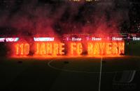 Fussball 1. Bundesliga : Feuerwerk zum 110 Geburtstag des  FCB