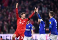 Fussball 1. Bundesliga Saison 19/20: FC Bayern Muenchen -  FC Schalke 04