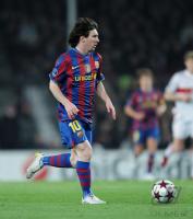 FUSSBALL  International CHL 09/10 :  MESSI (FC Barcelona)