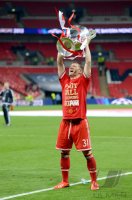 Fussball Champions League Finale 2013:  Borussia Dortmund - FC Bayern Muenchen