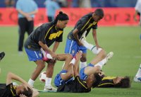 FUSSBALL INTERNATIONAL:  Argentinien - Brasilien