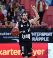 Basketball 1. Bundesliga 16/17 Hauptrunde: Walter Tigers Tuebingen -  s. Oliver Wuerzburg