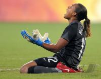 FUSSBALL  Olympia 2008  Peking  Halbfinale Brasilien - Deutschland