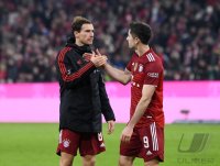 Fussball 1. Bundesliga Saison 21/22: FC Bayern Muenchen -  SC Freiburg