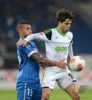 Fussball 1. Bundesliga  2012/2013:  TSG 1899 Hoffenheim - VfL Wolfsburg