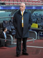 FUSSBALL INTERNATIONAL  CHL Viertelfinale 11/12:  Adriano Galliani (AC Mailand)