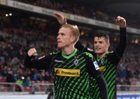 Fussball  1. Bundesliga  13/14: JUBEL Borussia Moenchengladbach