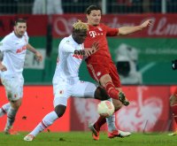 FUSSBALL DFB POKAL  Saison 2012/2013:  FC Augsburg - FC Bayern Muenchen