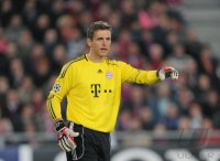 Fussball Champions League  Saison 2010/2011: Hans Joerg Butt (FC Bayern Muenchen)