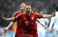 FUSSBALL INTERNATIONAL  CHL HALBFFINALE 11/12:  FC Bayern Muenchen - Olympic Marseille