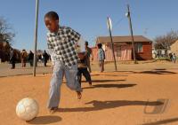 Strassenfussballer in RSA;  FIFA Confed Cup 2009