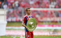 Fussball 1. Bundesliga  Deutscher Meister 14/15 FC Bayern Muenchen