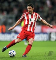 Fussball Champions League: Mark van Bommel (FC Bayern Muenchen)