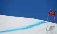 Ski Alpin  Herren  Abfahrt  Kitzbuehel 2013; Schmuckbild Torflagge