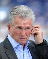 Fussball 1. Bundesliga : Trainer Jupp Heynckes  (FC Bayern Muenchen)
