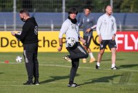 Fussball Training Deutsche Nationalmannschaft in Stuttgart