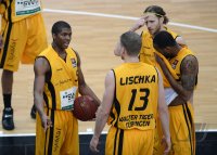 Basketball 1. Bundesliga 2012/2013:  Walter Tigers Tuebingen -Neckar Riesen Ludwigsburg