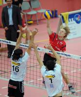 Volleyball 1. Bundesliga  08/09  ENBW TV Rottenburg  1-3  VfB Friedrichshafen