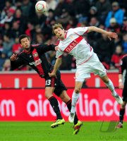 Fussball: 1. Bundesliga Saison 2010/2011: Leverkusen - Stuttgart