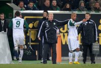 Fussball: 1. Bundesliga Saison 2010/2011: VfL Wolfsburg - Werder Bremen