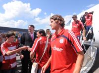 Fussball 1. Bundesliga: Training beim FC Bayern Muenchen