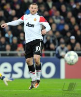 Fussball CHL  Saison 2011/2012: Wayne Rooney  (Manchester United FC)