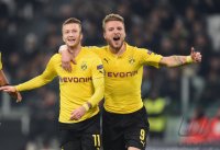 Fussball CHL 14/15 Achtelfinale: JUBEL Borussia Dortmund