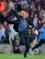 FUSSBALL  International CHL 2009/2010 :  JUBEL  Trainer Jose Mario Santos Mourinho (Inter)