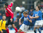 Fussball Bundesliga: Bochum - Leverkusen, Zweikampf