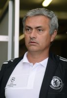 Fussball Supercup Finale 2013: Trainer Jose Mourinho (FC Chelsea)