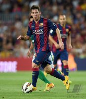 FUSSBALL International 2014/2015: Lionel Messi (Barca)