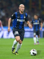 FUSSBALL International Serie A 2012/2013:  Esteban Cambiasso (Inter Mailand)