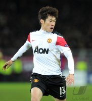 Fussball CHL  Saison 2011/2012: Ji - Sung Park (Manchester United FC)