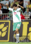 Fussball 1. Bundesliga: Bremen, VALDEZ jubelt