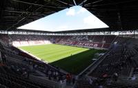 2. Fussball Bundesliga : Impuls Arena in Augsburg