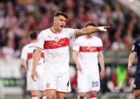 Fussball 1. Bundesliga Saison 18/19 Relegation: VfB Stuttgart - Union Berlin