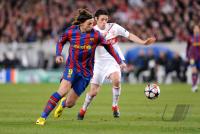 FUSSBALL  International CHL 09/10 : VfB Stuttgart -  FC Barcelona
