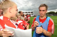 Fussball 1. Bundesliga: Training beim FC Bayern Muenchen