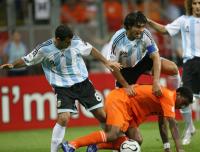 Fussball WM 2006: Holland - Argentinien