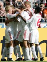 Fussball 1. Bundesliga: Koeln - Gladbach, FC jubelt