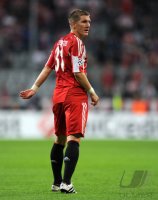Fussball Champions League  Saison 2010/2011: Bastian Schweinsteiger (FC Bayern Muenchen)