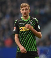 Fussball, 1. Bundesliga  Saison 2014/2015: Hamburger SV - Borussia Moenchengladbach