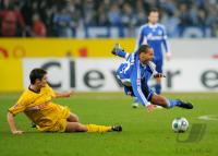 Fussball 1. Bundesliga:   FC Schalke 04 - Borussia Dortmund