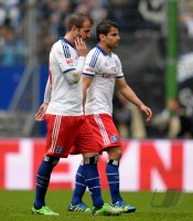 Fussball, 1. Bundesliga Saison 2012/2013: Hamburger SV - Bayer 04 Leverkusen