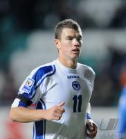 Fussball WM-Qualifikation:  DZEKO (Bosnien-Herzegowina)