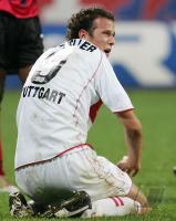 Fussball 1. Bundesliga: Stuttgart, STRELLER  enttaeuscht