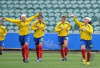 Fussball Frauen FIFA U 17  WM  2008  Daenmark - Kolumbien