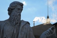 Papstwahl / Konklave: Papstwahl: Habemus Papam, weisser Rauch, Leo 14. ist der neue Papst